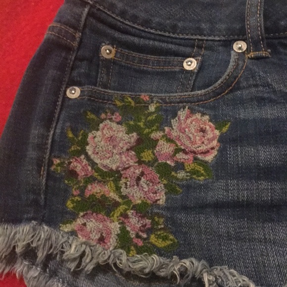 American Eagle Outfitters embroidered Shorts - Picture 2 of 3